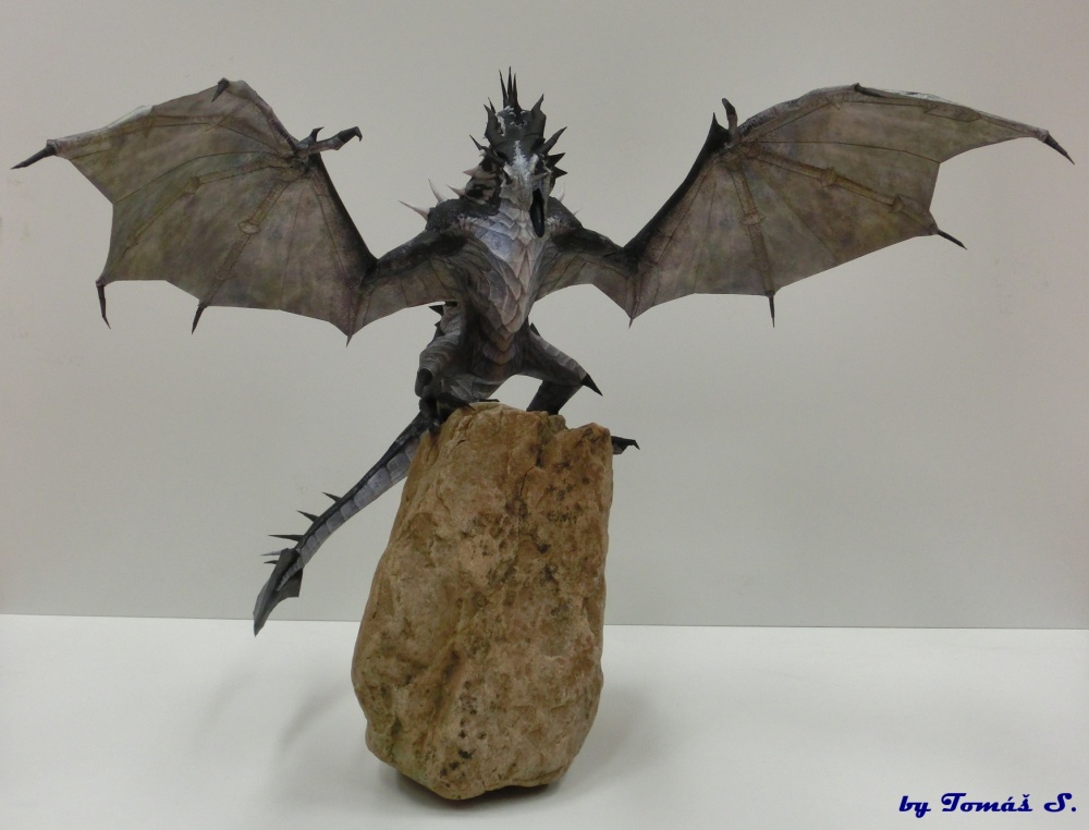 Alduin-Skyrim frost dragon