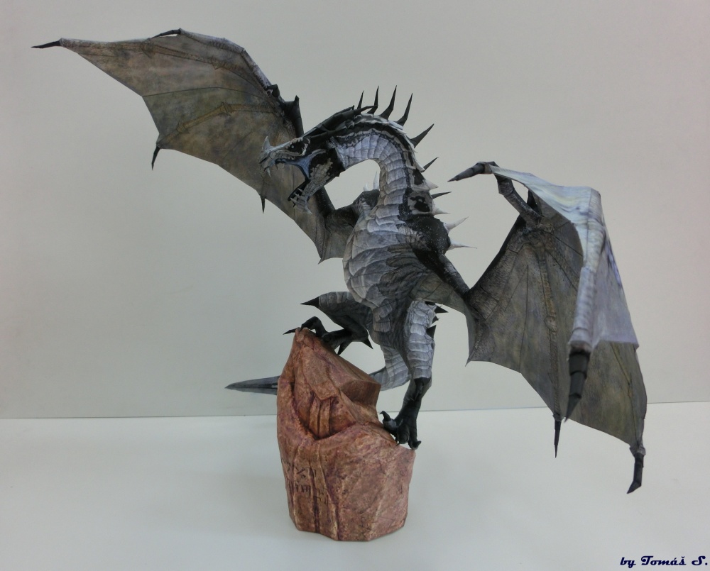 Alduin-Skyrim frost dragon (Plná velikost v novém okně) Alduin-Skyrim frost dragon