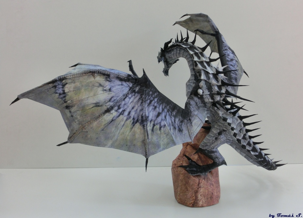 Alduin-Skyrim frost dragon (Plná velikost v novém okně) Alduin-Skyrim frost dragon