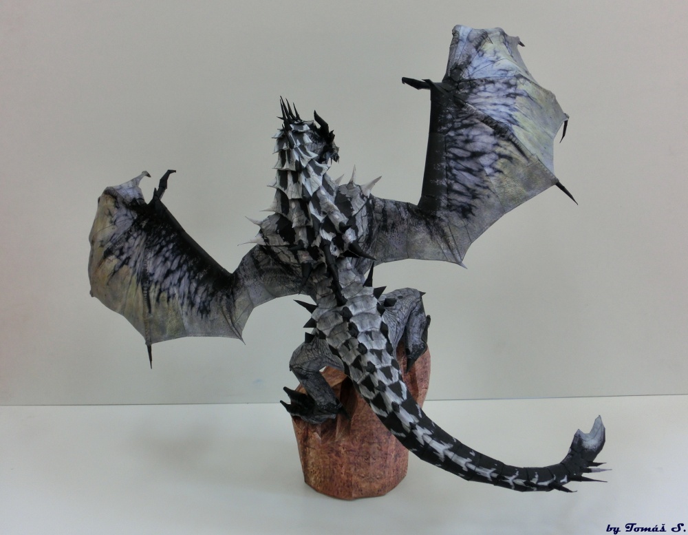 Alduin-Skyrim frost dragon (Plná velikost v novém okně) Alduin-Skyrim frost dragon