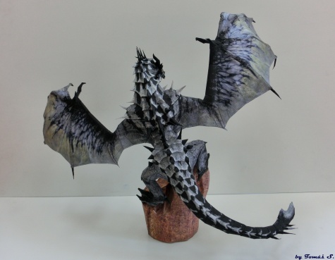Alduin-Skyrim frost dragon Alduin-Skyrim frost dragon