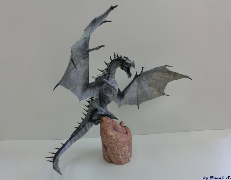 Alduin-Skyrim frost dragon Alduin-Skyrim frost dragon