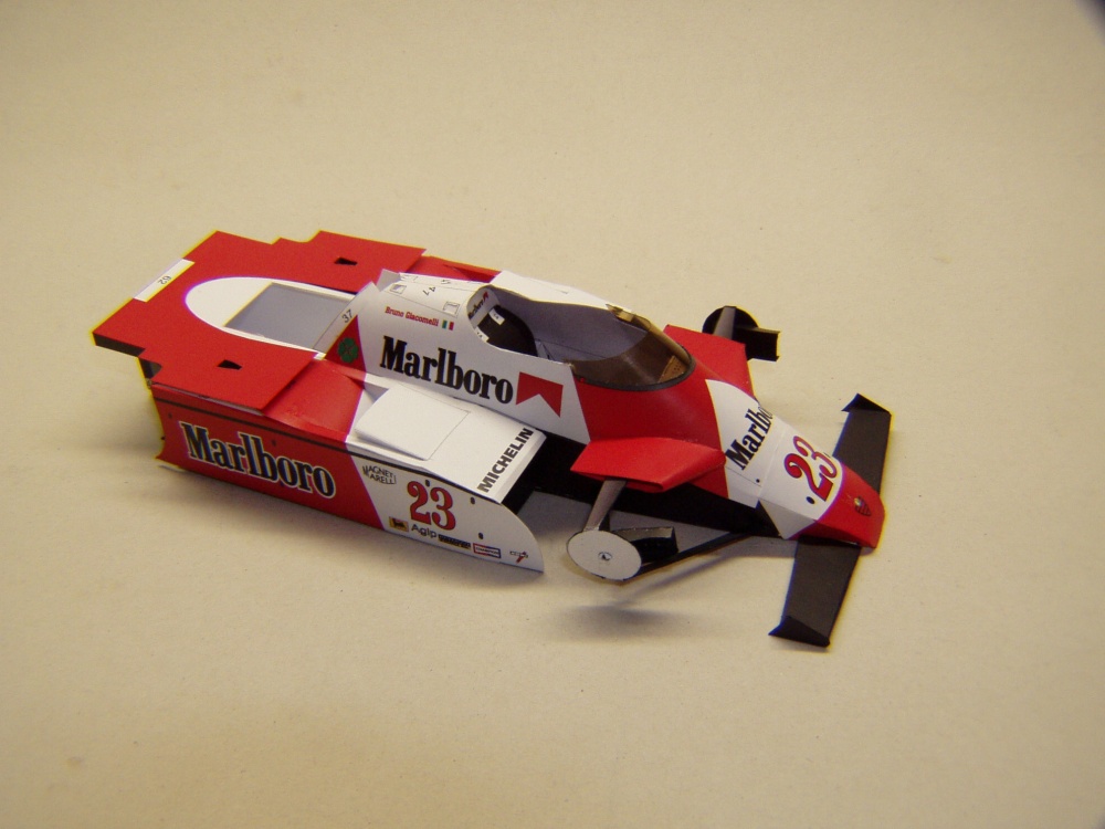 Alfa Romeo 182T, 1982, B. Giacomelli