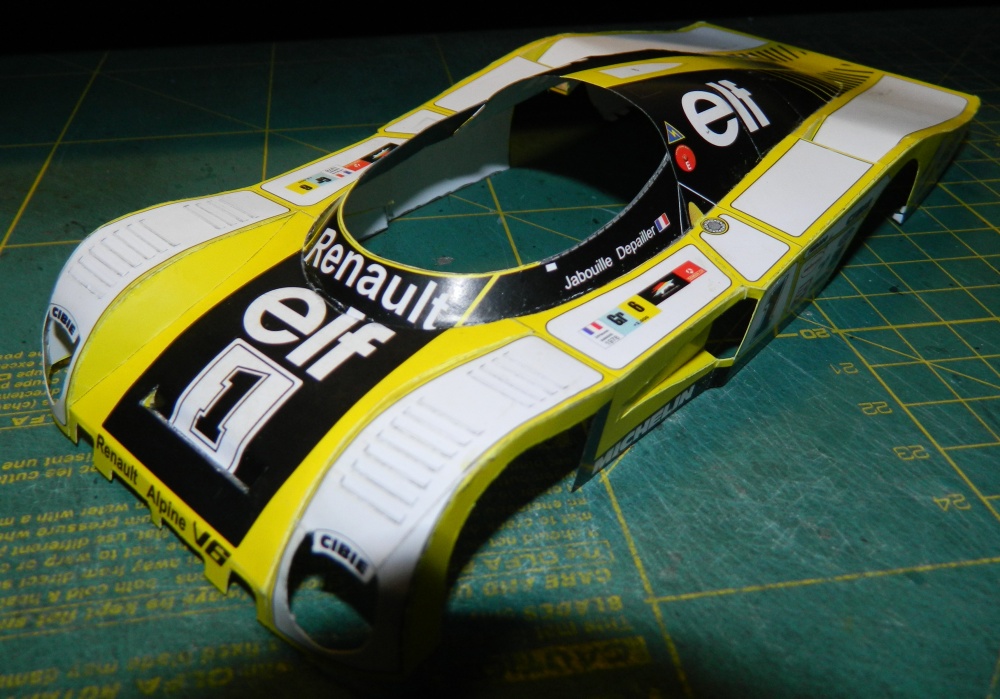 Alpine Renault A 443 - Jabouille Depailler (Plná velikost v novém okně) Alpine Renault A 443 - Jabouille Depailler