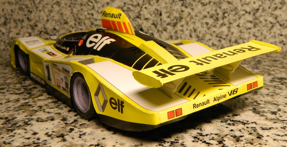 Alpine Renault A 443 - Jabouille Depailler (Plná velikost v novém okně) Alpine Renault A 443 - Jabouille Depailler