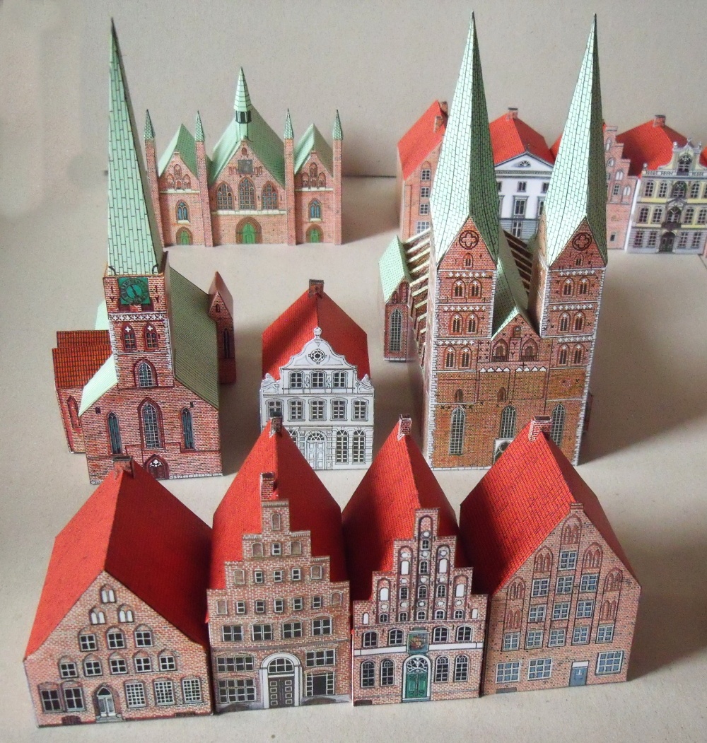 Altstadt Lübeck (Plná velikost v novém okně) Altstadt Lübeck