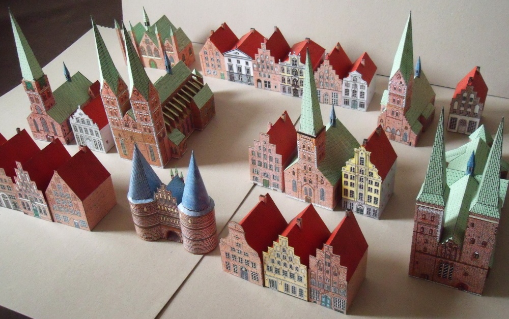 Altstadt Lübeck (Plnďż˝ velikost v novďż˝m oknďż˝) Altstadt Lübeck