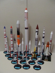Animals in Space + space rocket