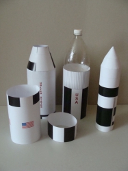 Animals in Space + space rocket