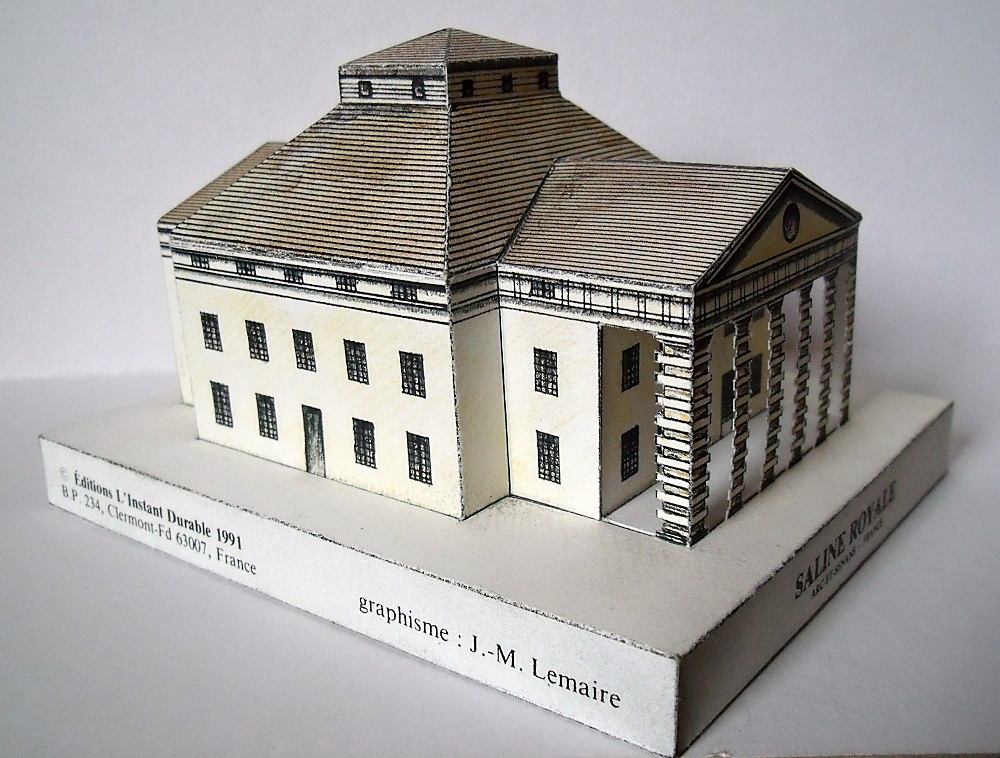 Arc-et-Senans - kr�lovsk� solivar (pam�tka zapsan� na Seznamu UNESCO)
