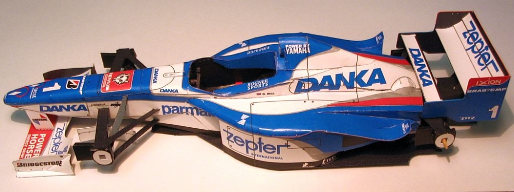 Arrows A18, GP Hungary 1997, Damon Hill (Plná velikost v novém okně) Arrows A18, GP Hungary 1997, Damon Hill