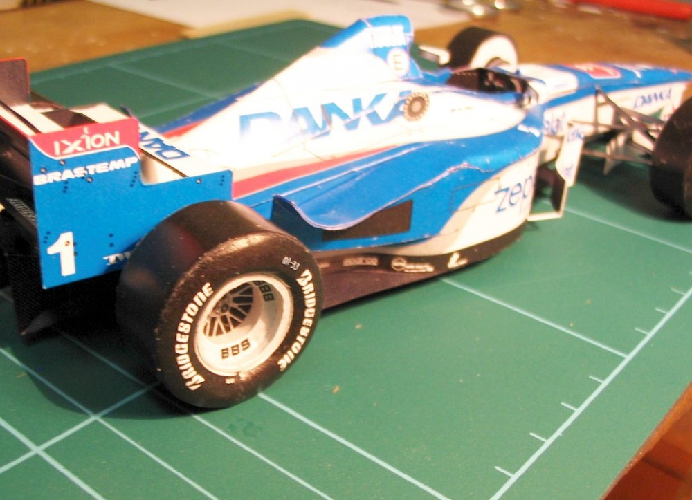 Arrows A18, GP Hungary 1997, Damon Hill (Plná velikost v novém okně) Arrows A18, GP Hungary 1997, Damon Hill