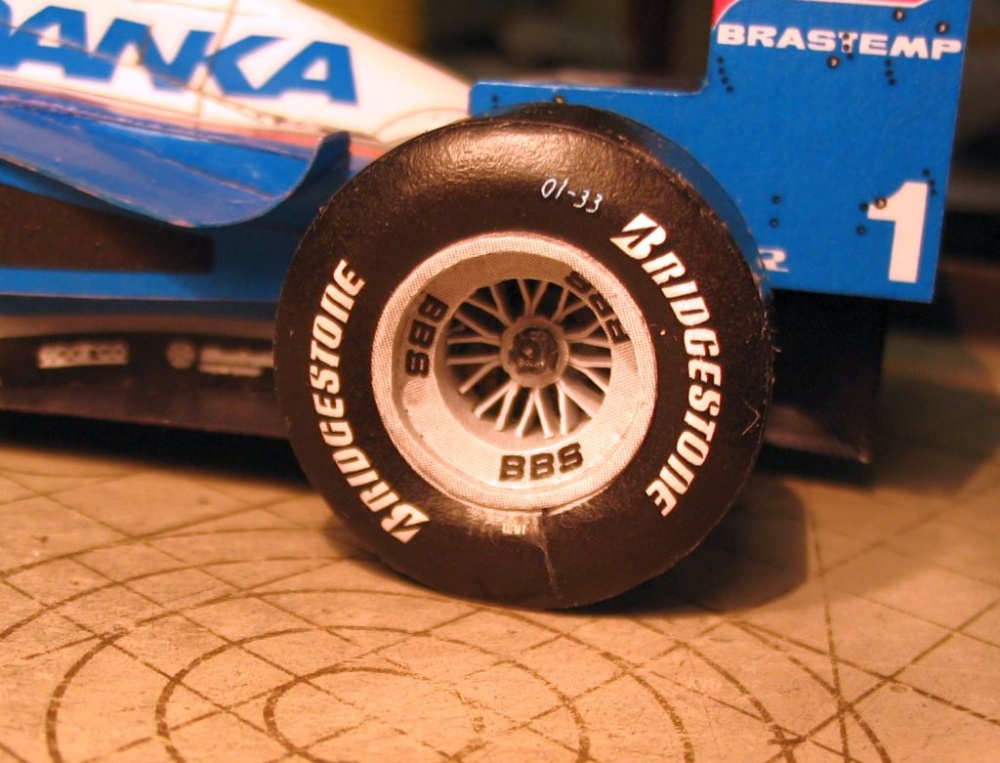 Arrows A18, GP Hungary 1997, Damon Hill (Plná velikost v novém okně) Arrows A18, GP Hungary 1997, Damon Hill