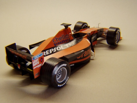 Arrows A21, 2000, J. Verstappen Arrows A21, 2000, J. Verstappen