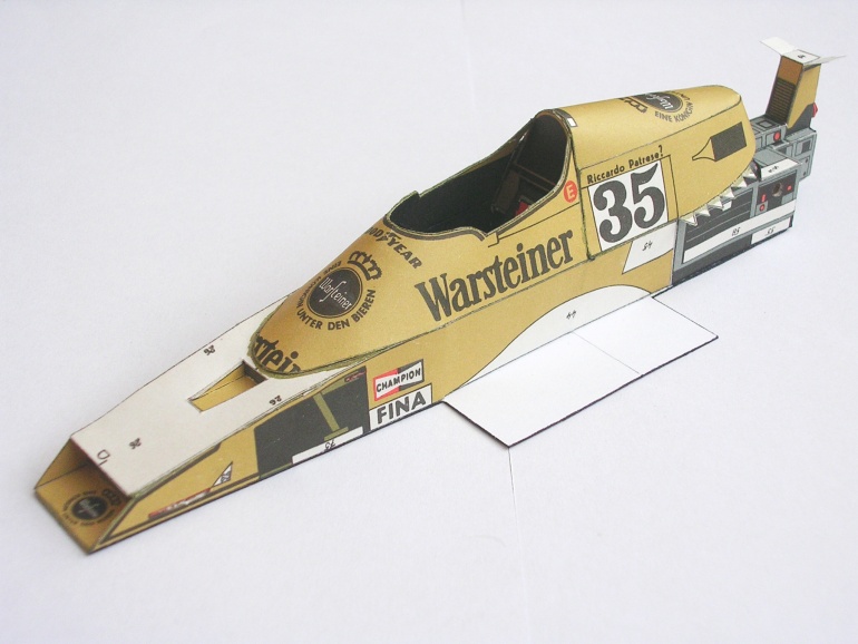 Arrows FA1, 1978 Riccardo Patrese (Plná velikost v novém okně) Arrows FA1, 1978 Riccardo Patrese