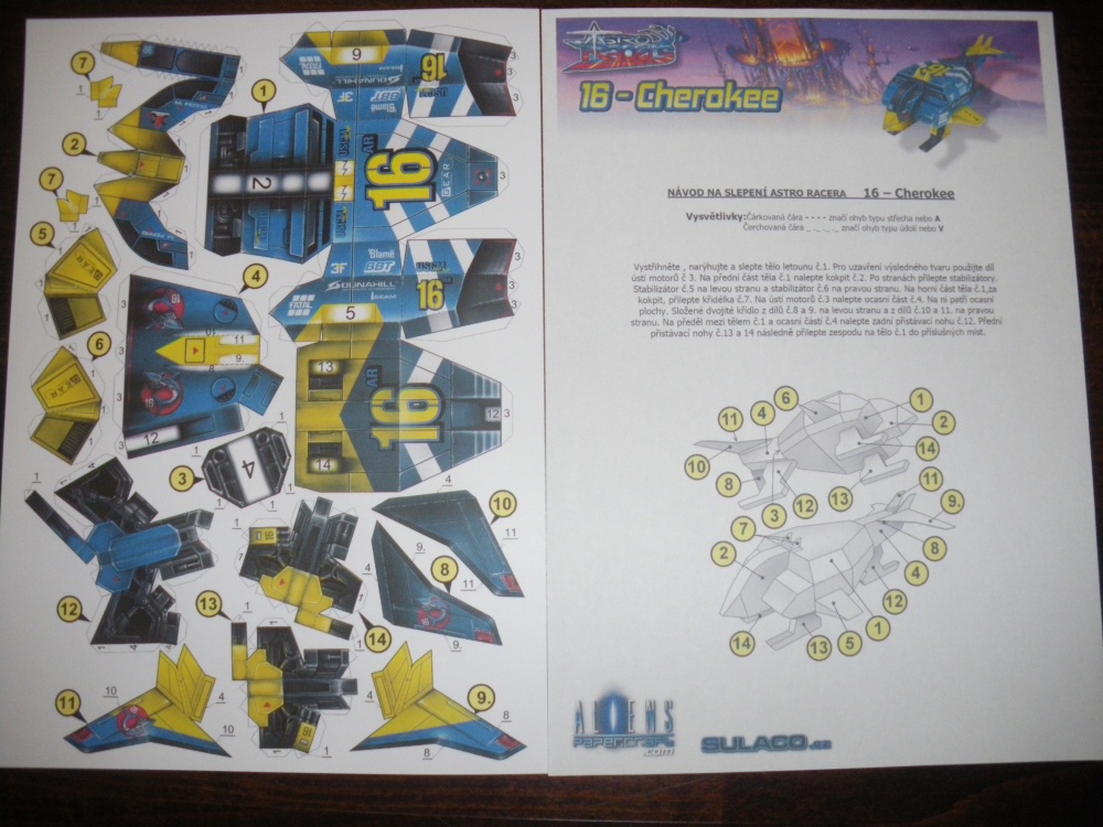 Astro Racer 16 - Cherokee (Plná velikost v novém okně) Astro Racer 16 - Cherokee