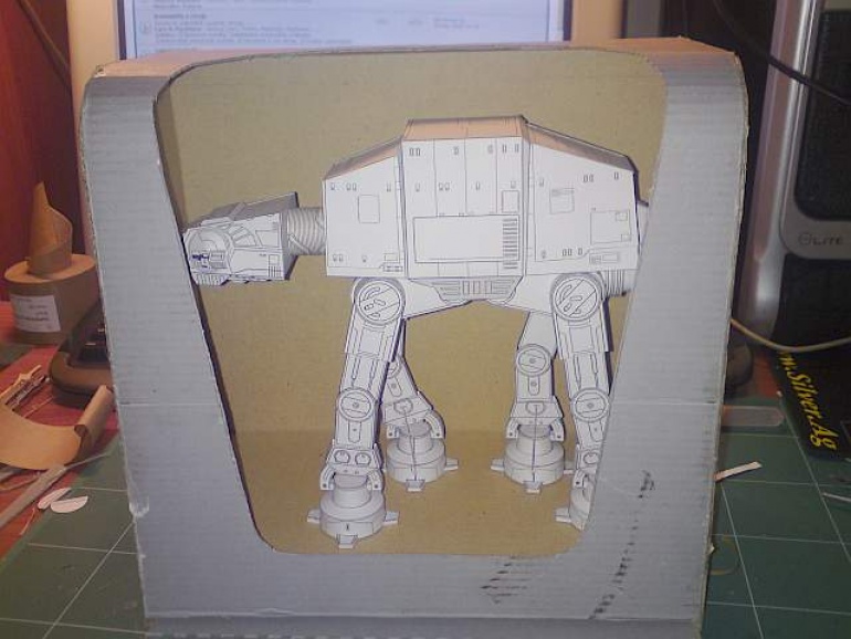 AT-AT Star Wars Imperial Walker (Plná velikost v novém okně) AT-AT Star Wars Imperial Walker