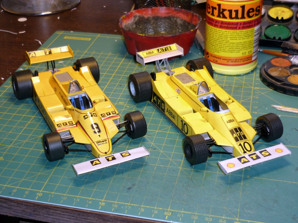 ATS D4 - Slim Borgudd - GP San Marina -Imola - 1981 (Plná velikost v novém okně) ATS D4 - Slim Borgudd - GP San Marina -Imola - 1981