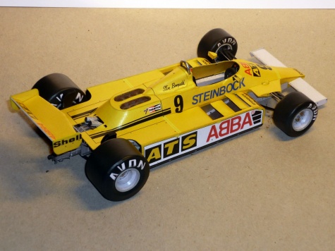 ATS HGS1 - Slim Borgudd - GP Rakouska 1981 ATS HGS1 - Slim Borgudd - GP Rakouska 1981