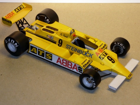 ATS HGS1 - Slim Borgudd - GP Rakouska 1981 ATS HGS1 - Slim Borgudd - GP Rakouska 1981