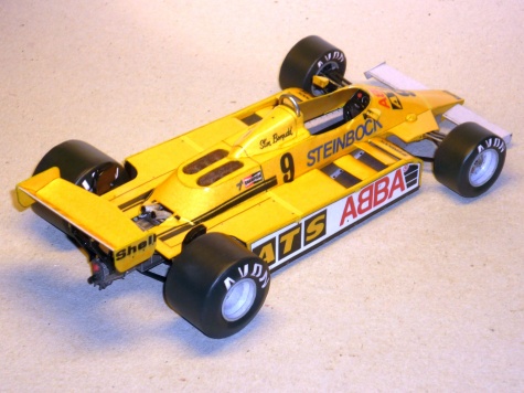 ATS HGS1 - Slim Borgudd - GP Rakouska 1981 ATS HGS1 - Slim Borgudd - GP Rakouska 1981