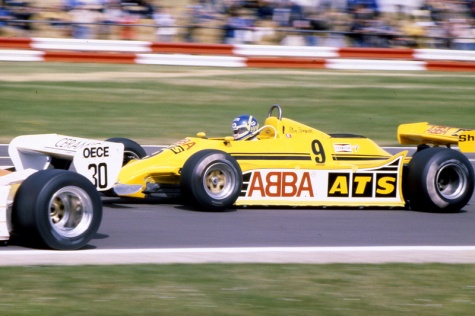 ATS HGS1 - Slim Borgudd - GP Velké Británie 1981 ATS HGS1 - Slim Borgudd - GP Velké Británie 1981