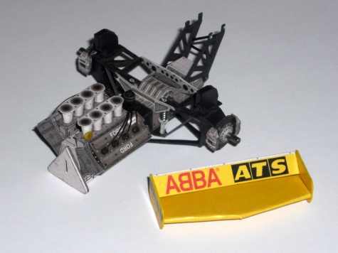 ATS HGS1 - Slim Borgudd - GP Velké Británie 1981 ATS HGS1 - Slim Borgudd - GP Velké Británie 1981