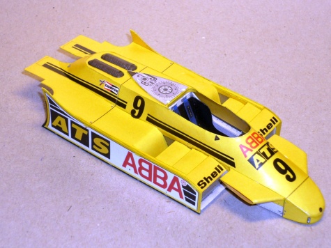 ATS HGS1 - Slim Borgudd - GP Velké Británie 1981 ATS HGS1 - Slim Borgudd - GP Velké Británie 1981