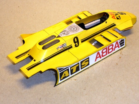 ATS HGS1 - Slim Borgudd - GP Velké Británie 1981 ATS HGS1 - Slim Borgudd - GP Velké Británie 1981