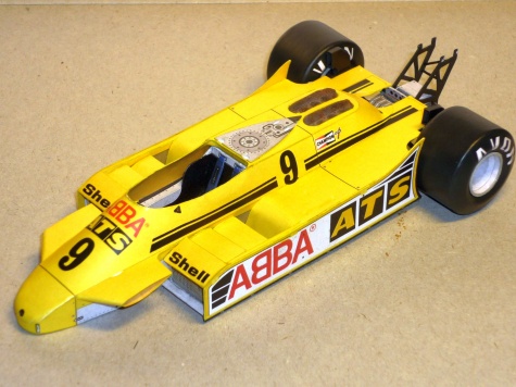 ATS HGS1 - Slim Borgudd - GP Velké Británie 1981 ATS HGS1 - Slim Borgudd - GP Velké Británie 1981
