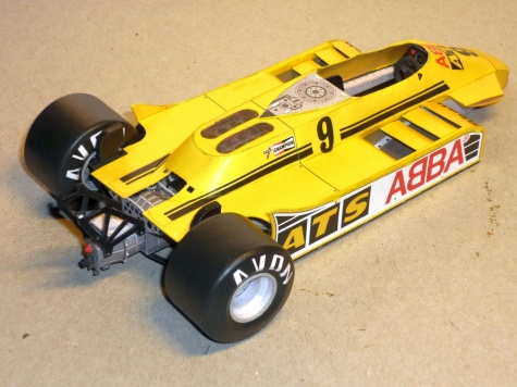 ATS HGS1 - Slim Borgudd - GP Velké Británie 1981 ATS HGS1 - Slim Borgudd - GP Velké Británie 1981