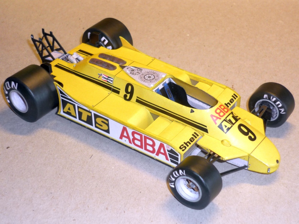 ATS HGS1 - Slim Borgudd - GP Velké Británie 1981 (Plná velikost v novém okně) ATS HGS1 - Slim Borgudd - GP Velké Británie 1981