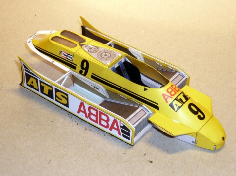 ATS HGS1 - Slim Borgudd - GP Velké Británie 1981 ATS HGS1 - Slim Borgudd - GP Velké Británie 1981