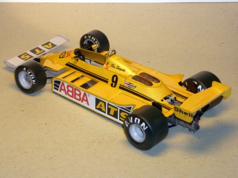 ATS HGS1 - Slim Borgudd - GP Velké Británie 1981 ATS HGS1 - Slim Borgudd - GP Velké Británie 1981