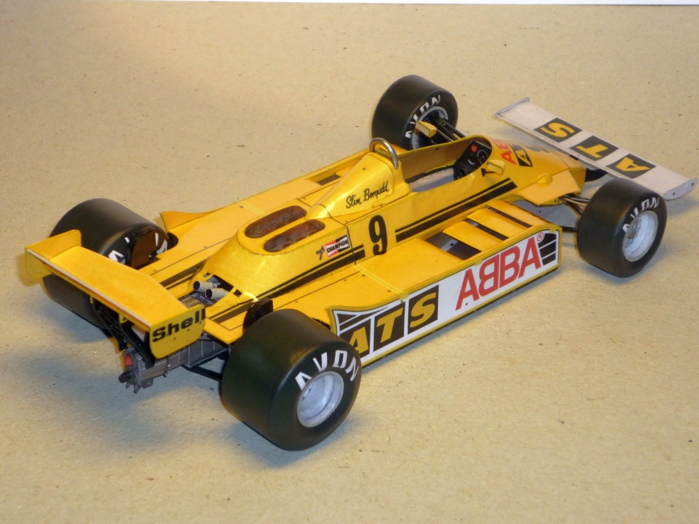 ATS HGS1 - Slim Borgudd - GP Velké Británie 1981 (Plná velikost v novém okně) ATS HGS1 - Slim Borgudd - GP Velké Británie 1981