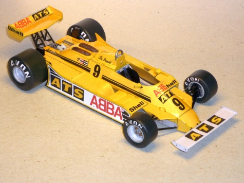 ATS HGS1 - Slim Borgudd - GP Velké Británie 1981 ATS HGS1 - Slim Borgudd - GP Velké Británie 1981