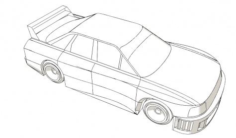 Audi 90 IMSA GTO 1989 Audi 90 IMSA GTO 1989