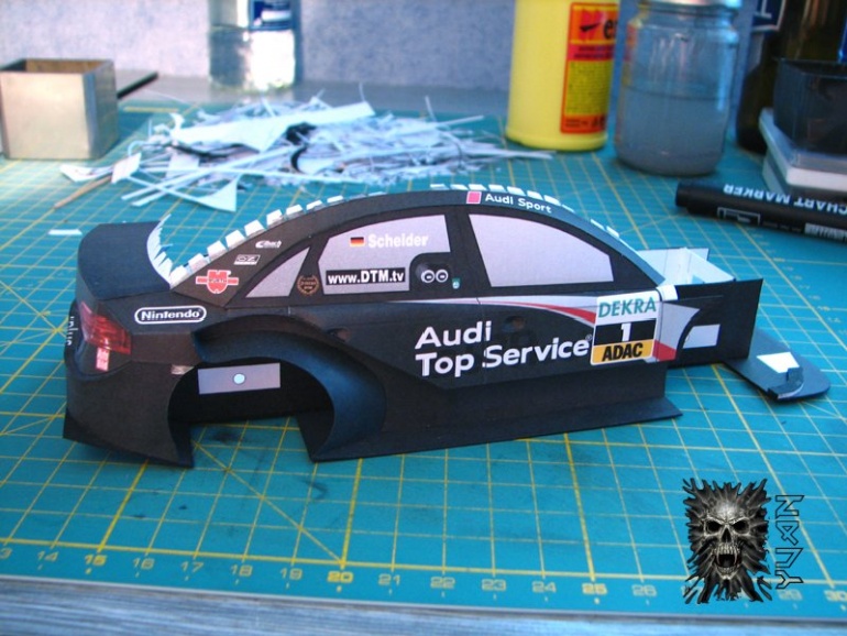 Audi A4 DTM 2009 T. Scheider (Plná velikost v novém okně) Audi A4 DTM 2009 T. Scheider