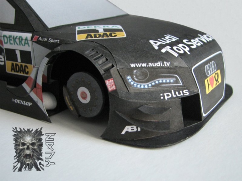 Audi A4 DTM 2009 T. Scheider (Pln� velikost v nov�m okn�) Audi A4 DTM 2009 T. Scheider