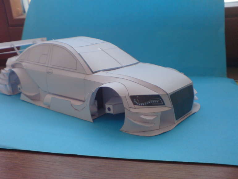 Audi A4 DTM 2009 (Plná velikost v novém okně) Audi A4 DTM 2009