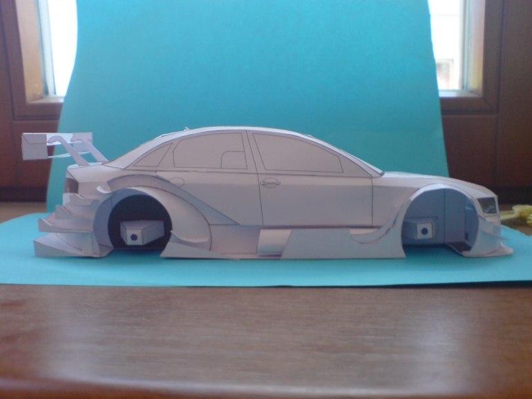Audi A4 DTM 2009 (Plná velikost v novém okně) Audi A4 DTM 2009