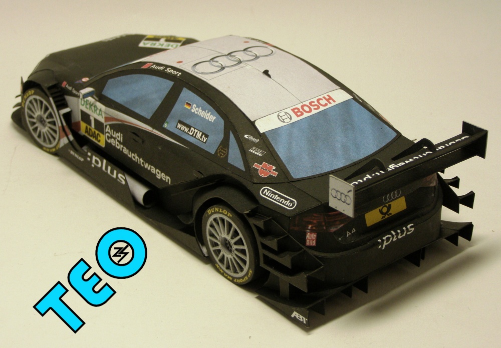 AUDI A4 DTM 2009 (Plná velikost v novém okně) AUDI A4 DTM 2009