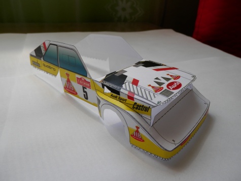 Audi S1 , rally car , group B Audi S1 , rally car , group B
