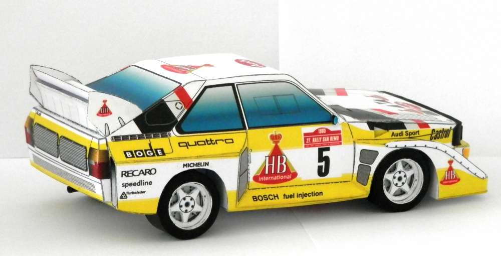 Audi S1 , rally car , group B (Plná velikost v novém okně) Audi S1 , rally car , group B