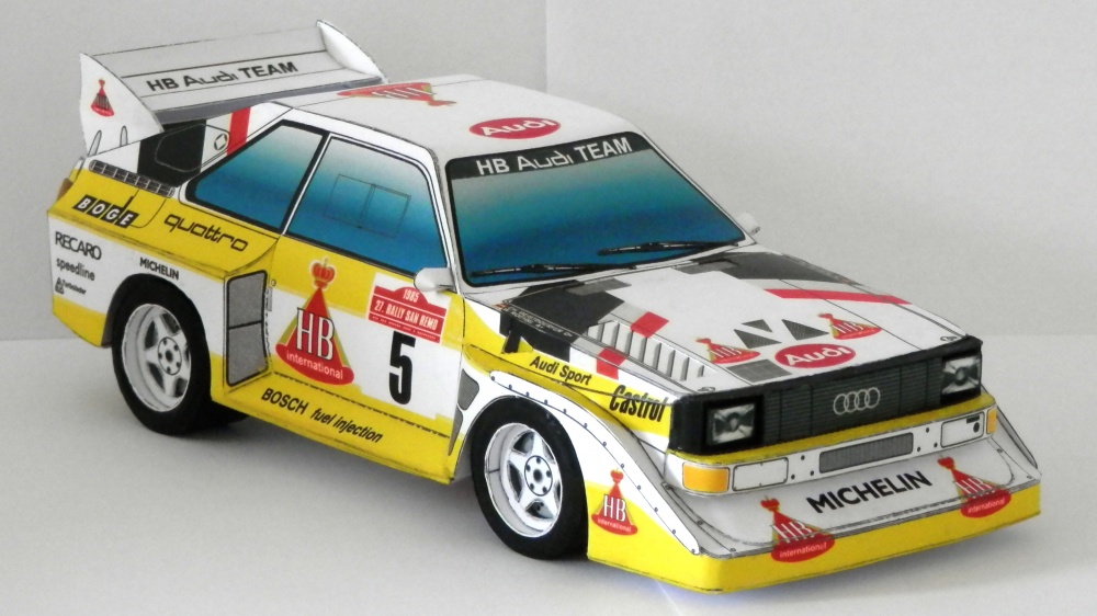 Audi S1 , rally car , group B (Pln� velikost v nov�m okn�) Audi S1 , rally car , group B