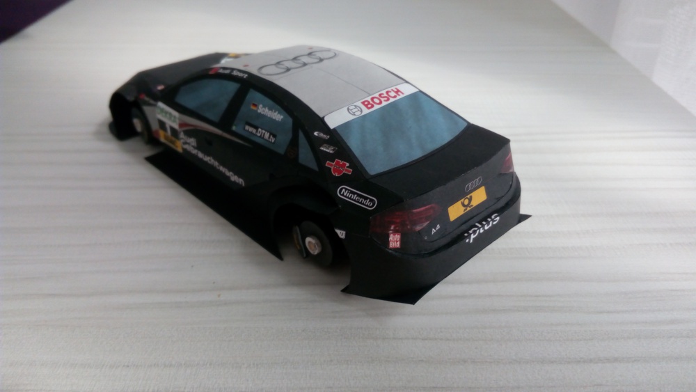 Audi A4 DTM 2009 (Plná velikost v novém okně) Audi A4 DTM 2009