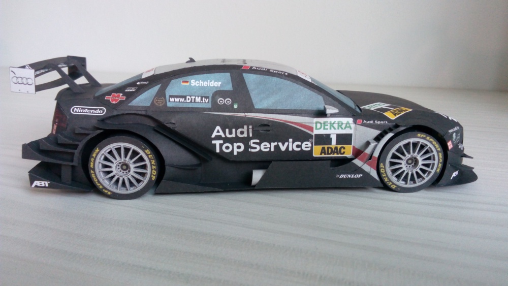 Audi A4 DTM 2009 (Plná velikost v novém okně) Audi A4 DTM 2009