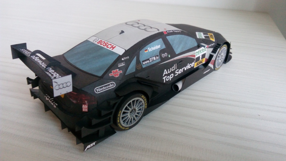 Audi A4 DTM 2009 (Plná velikost v novém okně) Audi A4 DTM 2009