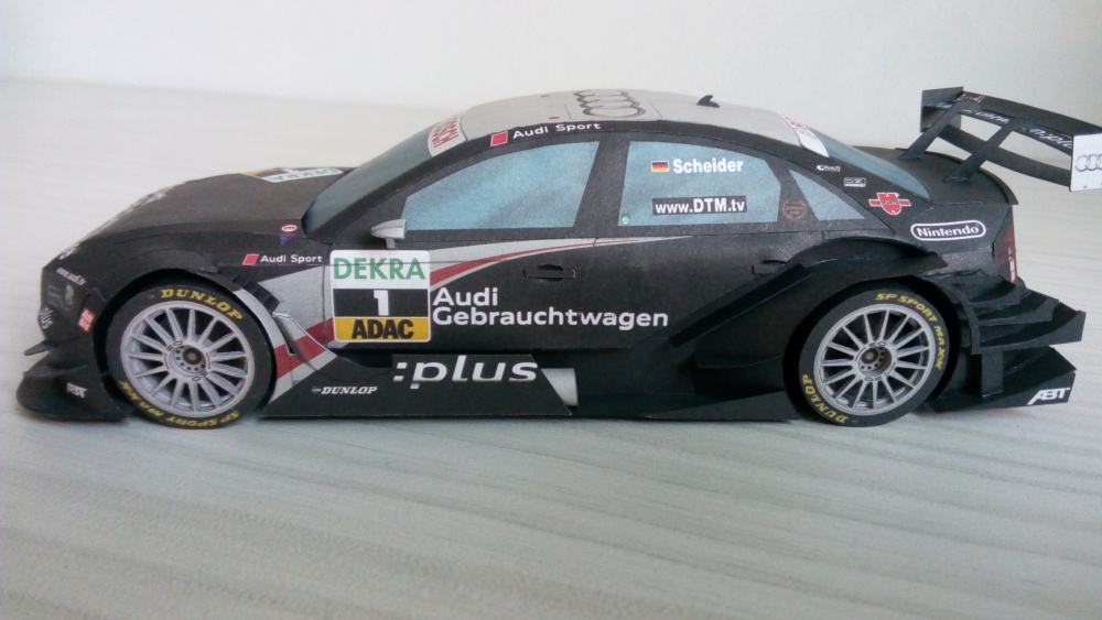 Audi A4 DTM 2009 (Plná velikost v novém okně) Audi A4 DTM 2009