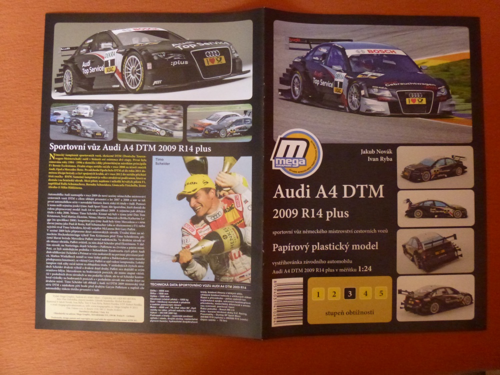 Audi A4 DTM 2009 (Plná velikost v novém okně) Audi A4 DTM 2009